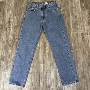 Calvin Klein 12" High Rise Double Stone Wash Jeans 8